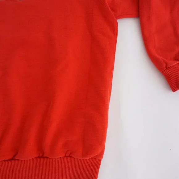 Vintage Non Fiction Red Car Graphic Crewneck Sweatshirt Top Soft Classic L - Picture 5 of 9